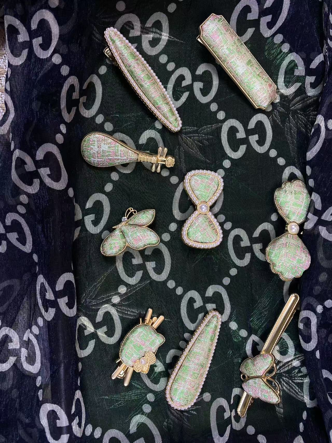 李德喜宋锦-豆蔻年华灵韵 百搭发饰头饰