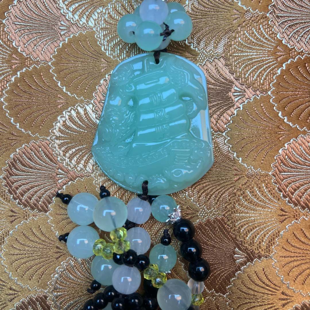 【 炎轩文趣斋】yp玉佩一帆风顺车挂