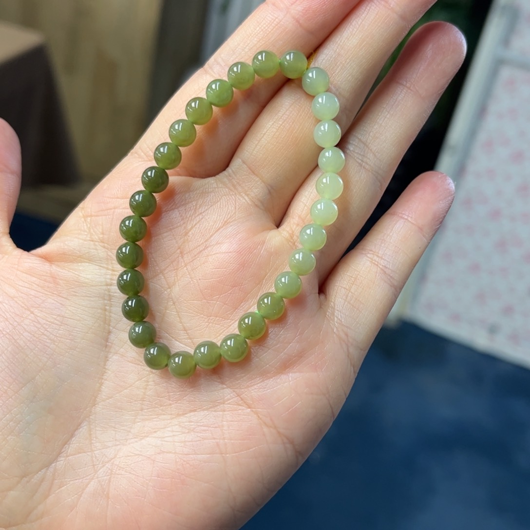 和田玉手链未镶嵌