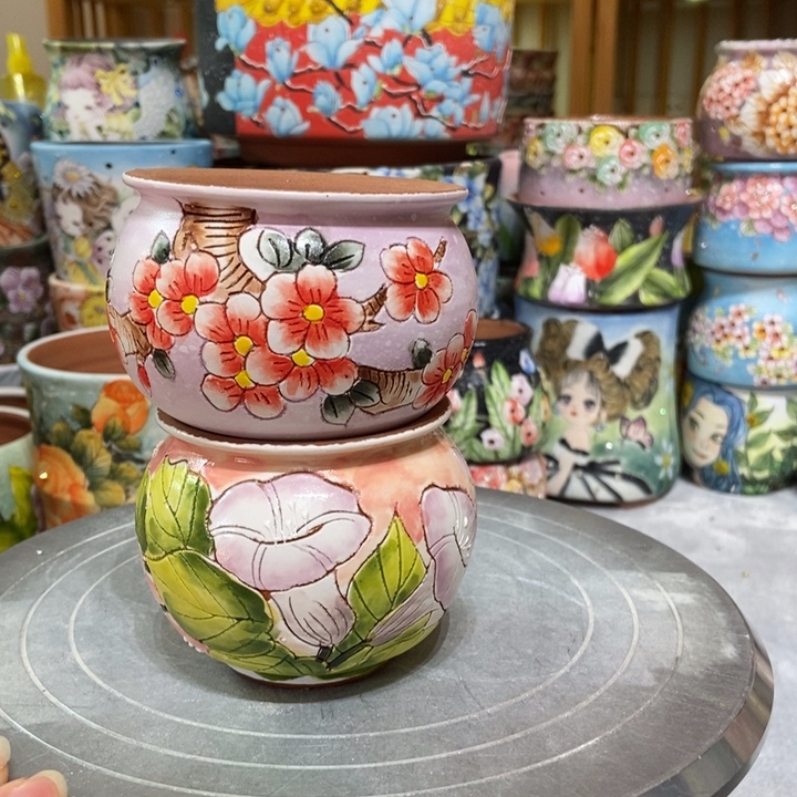 景德镇艺术手绘作品