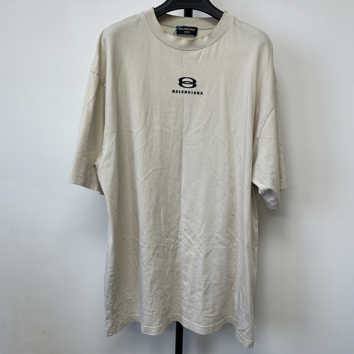 99新 Balenciaga/巴黎世家 双环短袖 99新 M码 01509