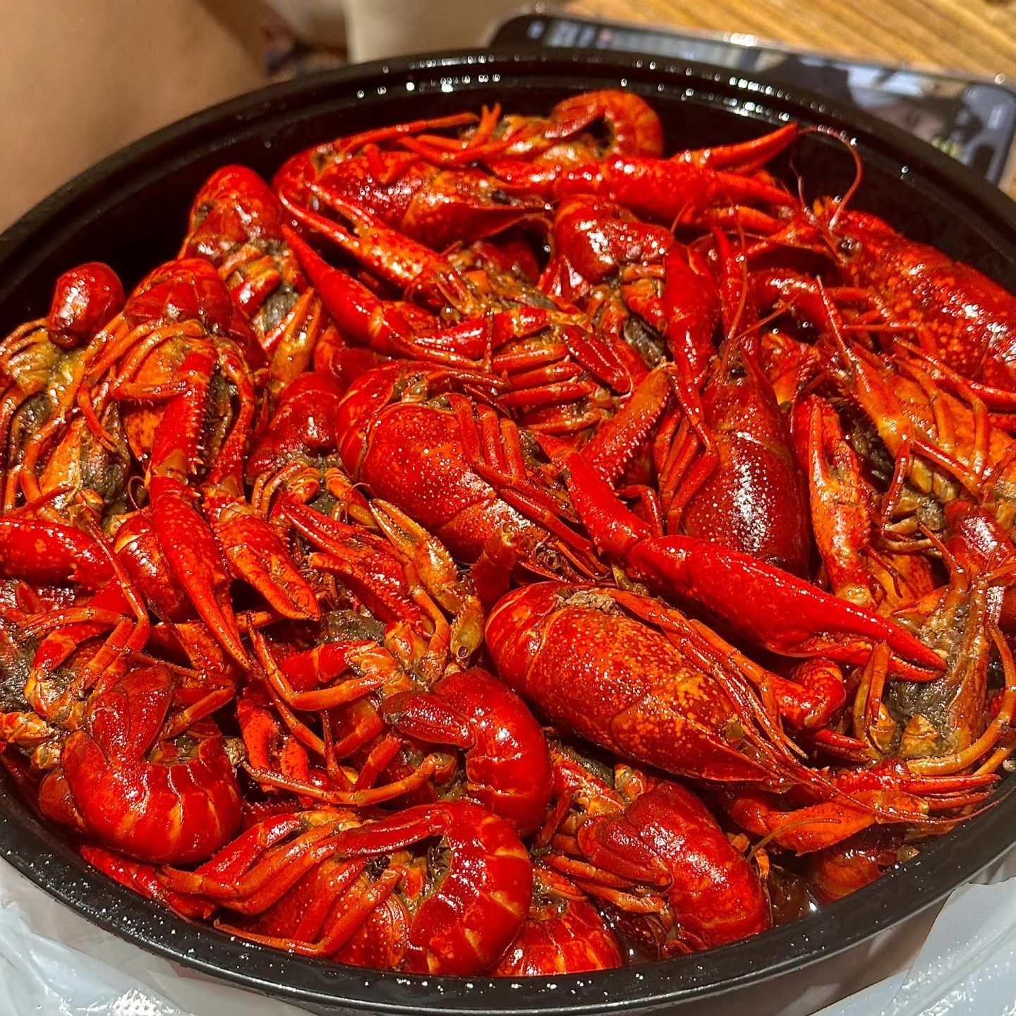 麻辣小龙虾一大份约四斤一盒【加热好】