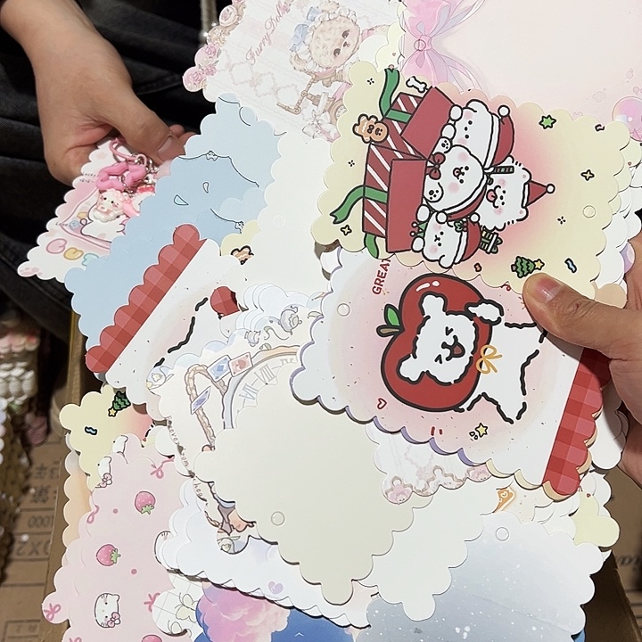 花边8×12混款100张
