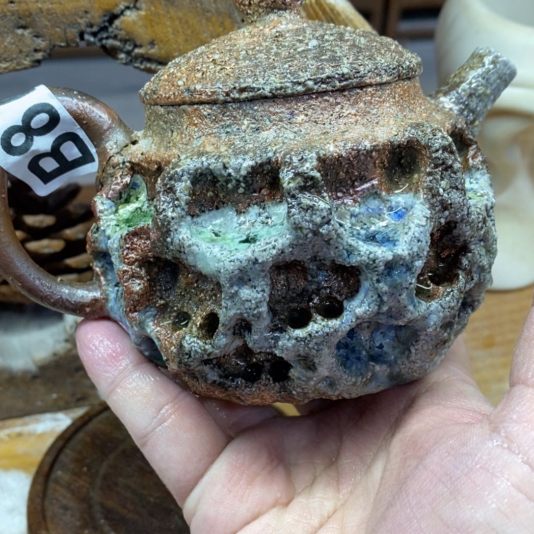 陶园柴烧，精品高货。876瑕
