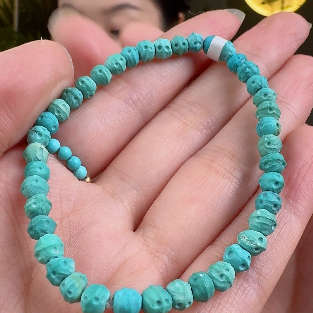 绿松石珠宝奇石未镶嵌