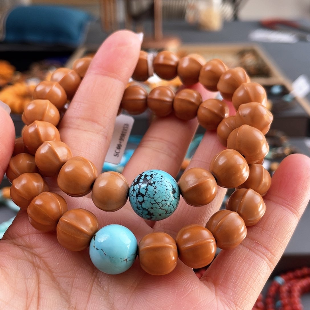 猴头核桃吊坠手串多样发其一