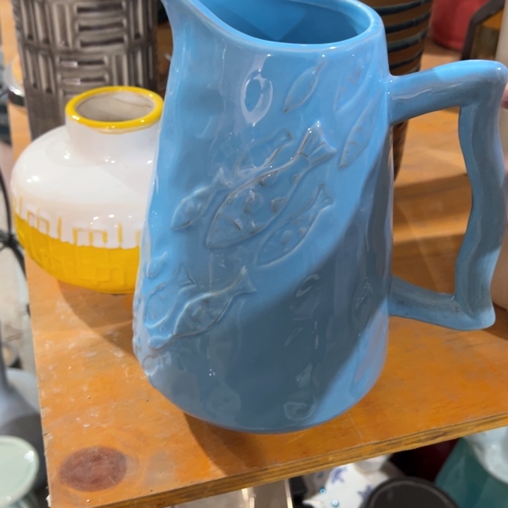 陶瓷花瓶摆件外贸出口微瑕捡漏高24口8公分