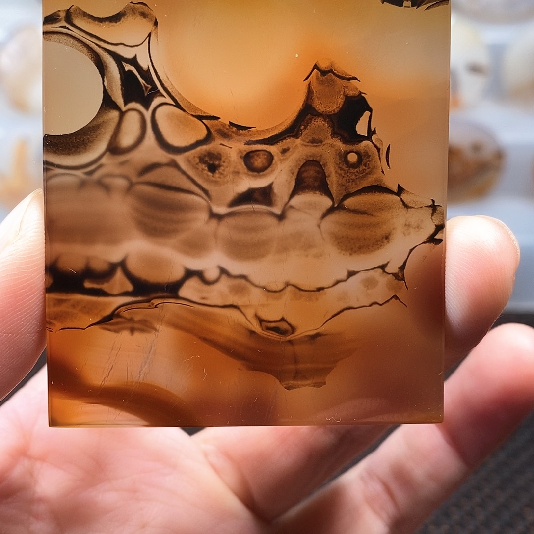 ****芒玛瑙/玉髓合金珠宝奇石