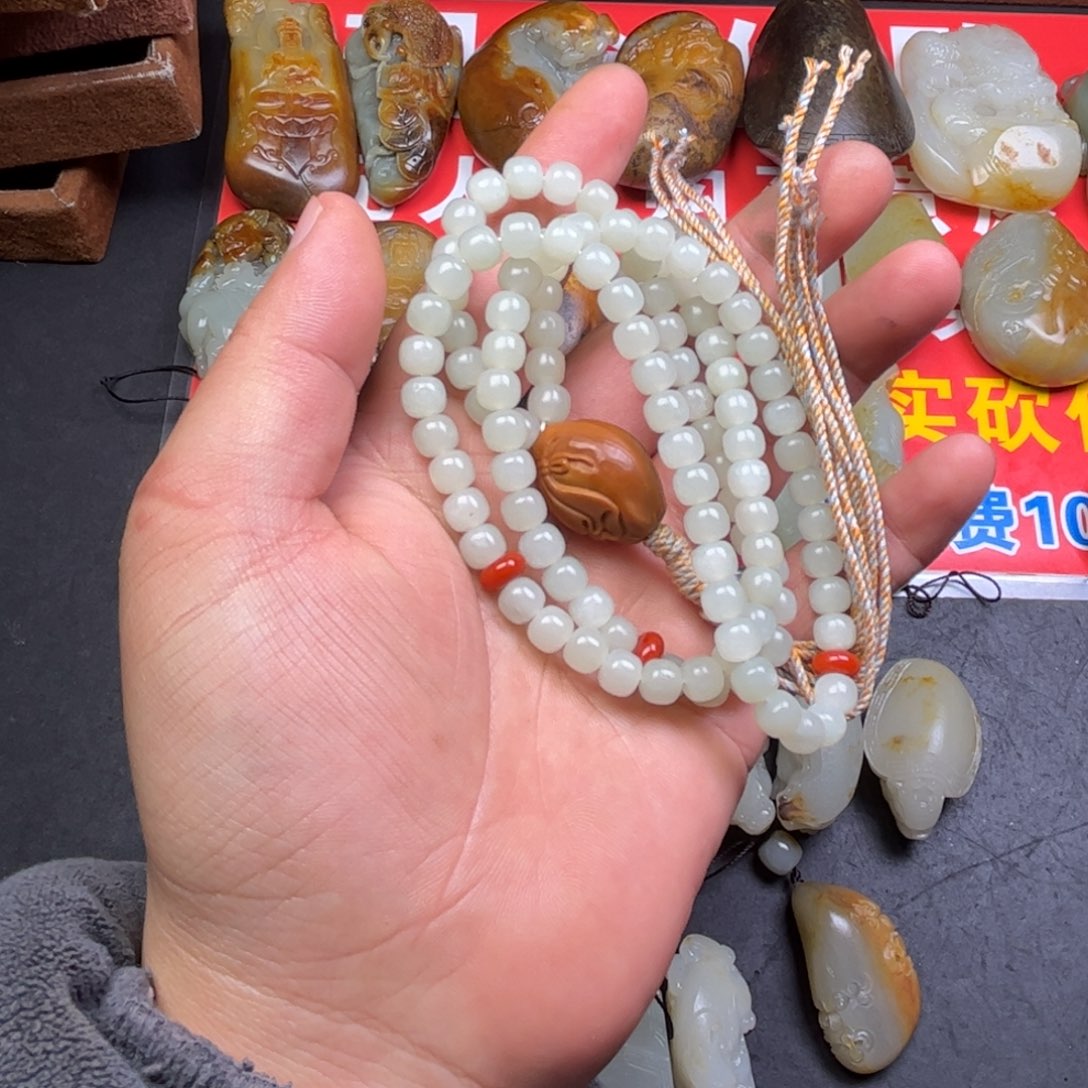 和田玉颈饰未镶嵌辛*