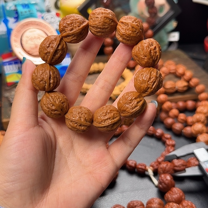 手串文玩核桃桃心手串