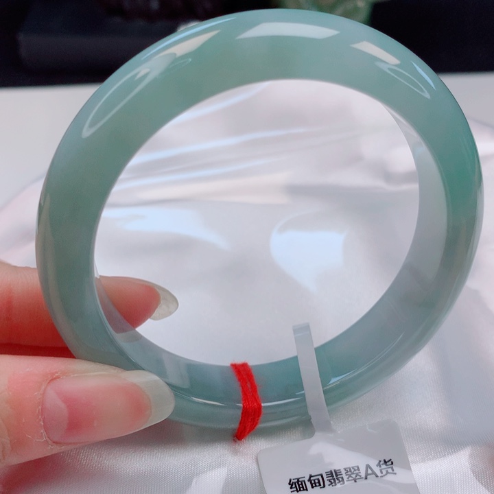 未镶嵌手镯翡翠56圈