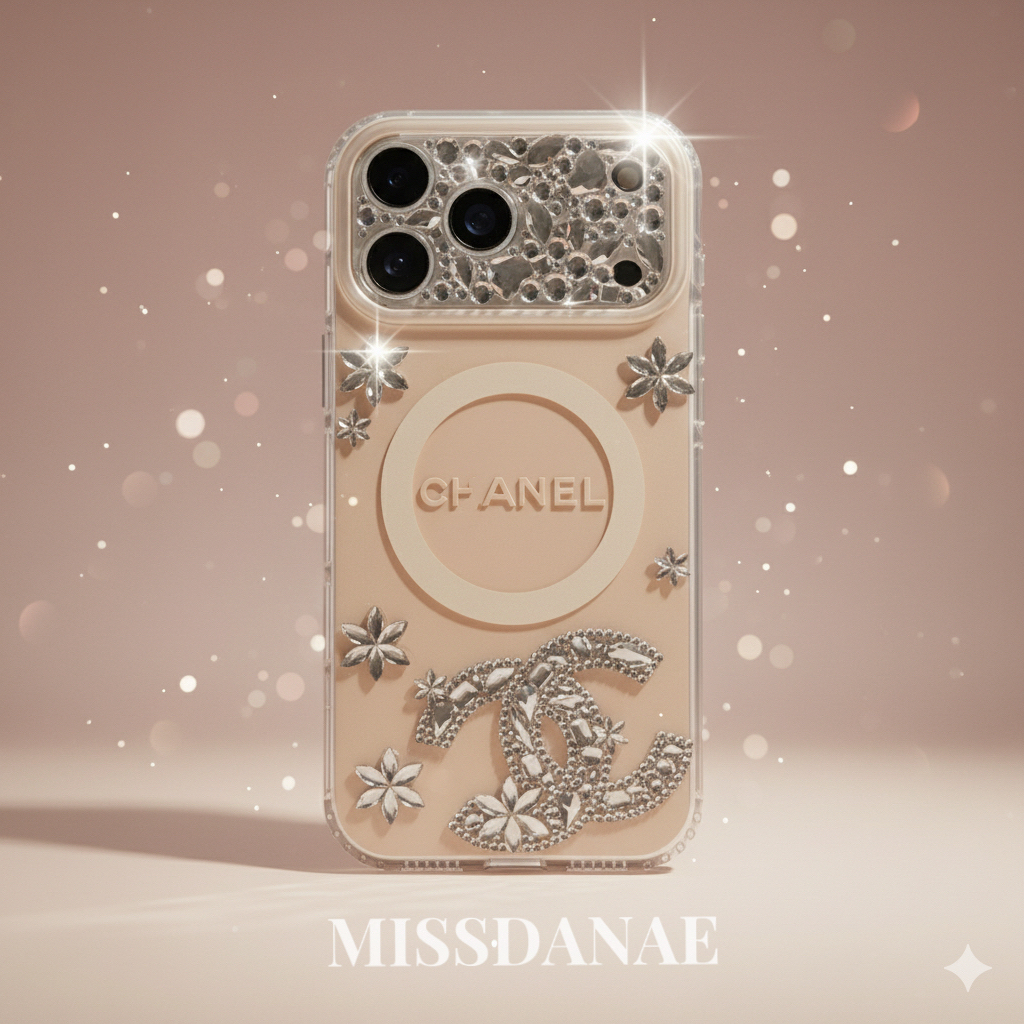 【枫叶小香磁吸钻壳】适用于苹果 14 15 16 17pm手机壳