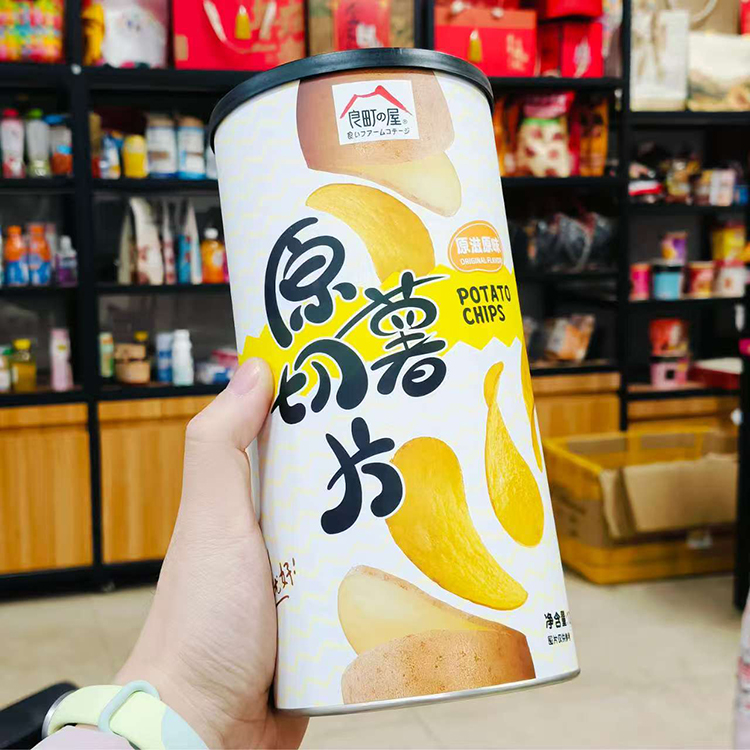 【阿杰自营】直播】26年8月之后到期】良町屋原切薄脆薯片饼干120g