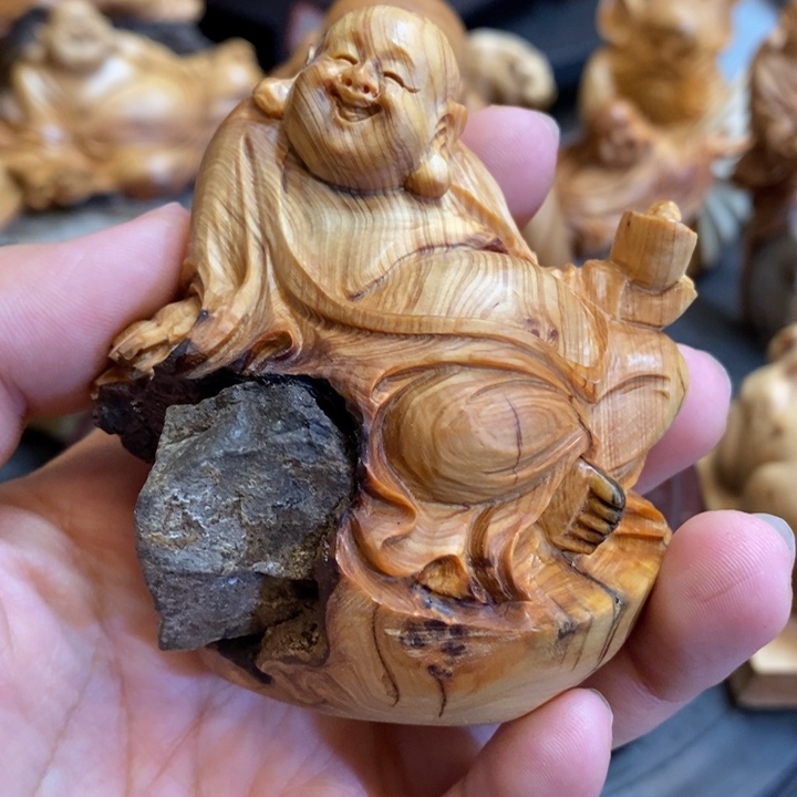 柏木工艺品摆件制作