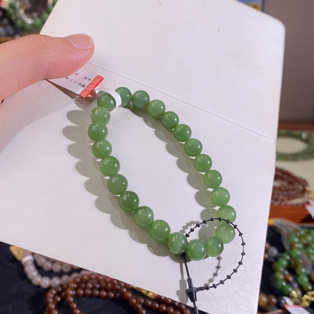 和田玉手链未镶嵌