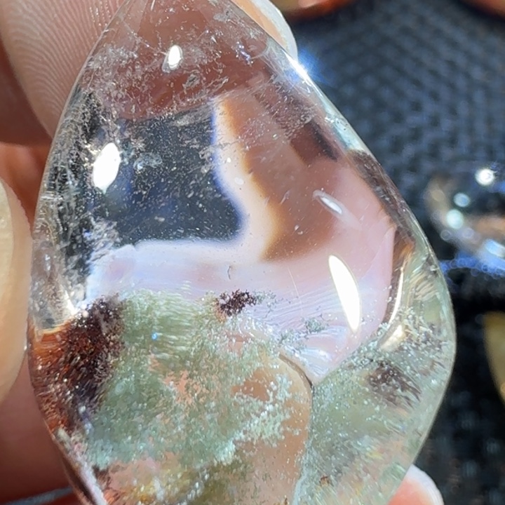 水晶吊坠(不含链)未镶嵌怡*