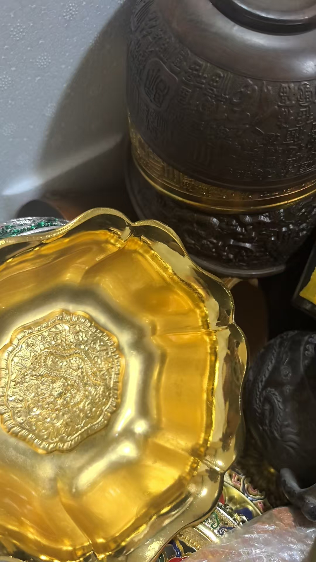 小件鎏金铜器摆件 仿古物件通用链接一物一拍请截好图备注发货