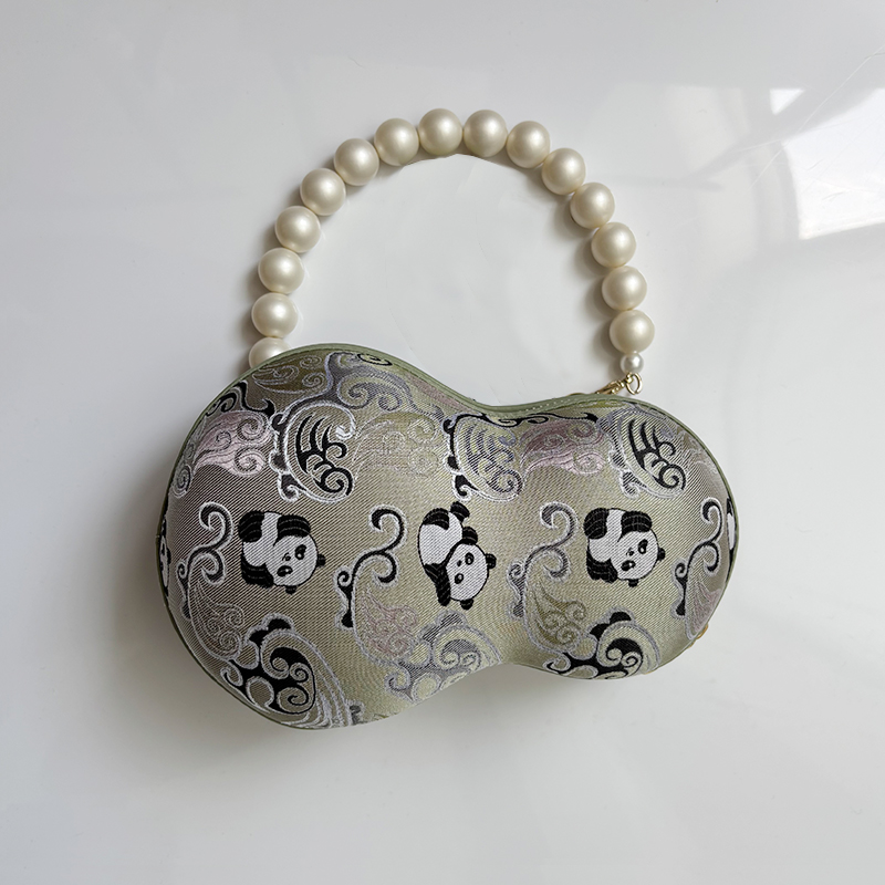 熊猫蜀锦可爱迷你包包BB002