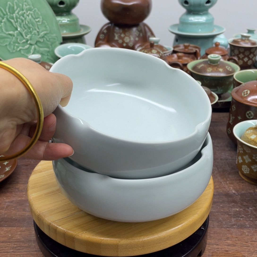 微瑕特价2个青瓷青瓷