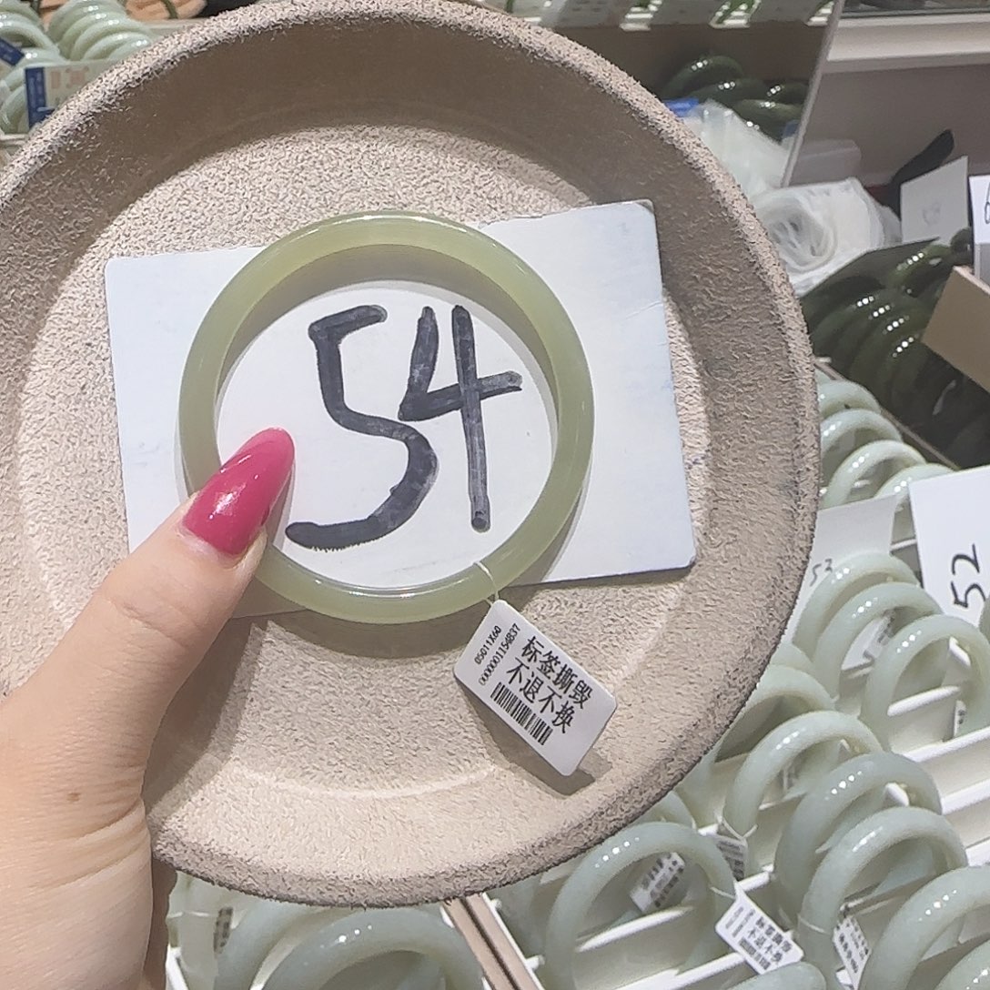 和田玉未镶嵌手镯317