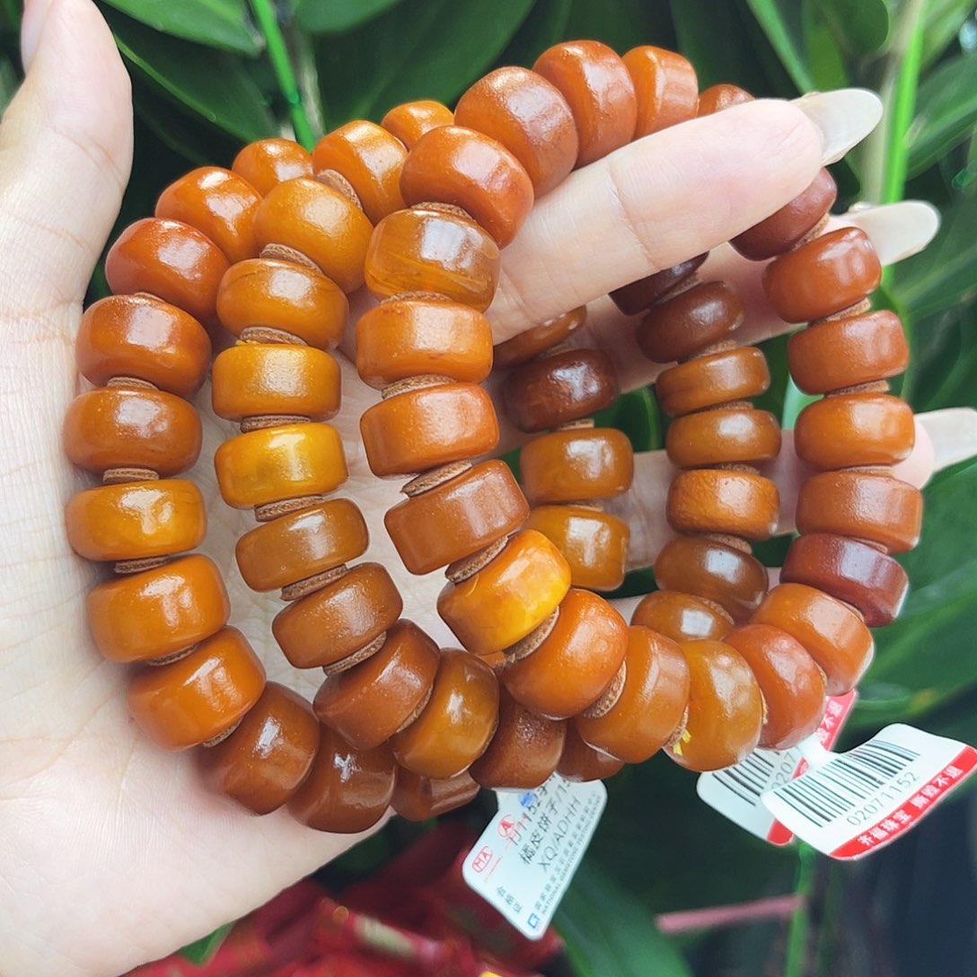 未镶嵌琥珀手链15 m多样性发其一