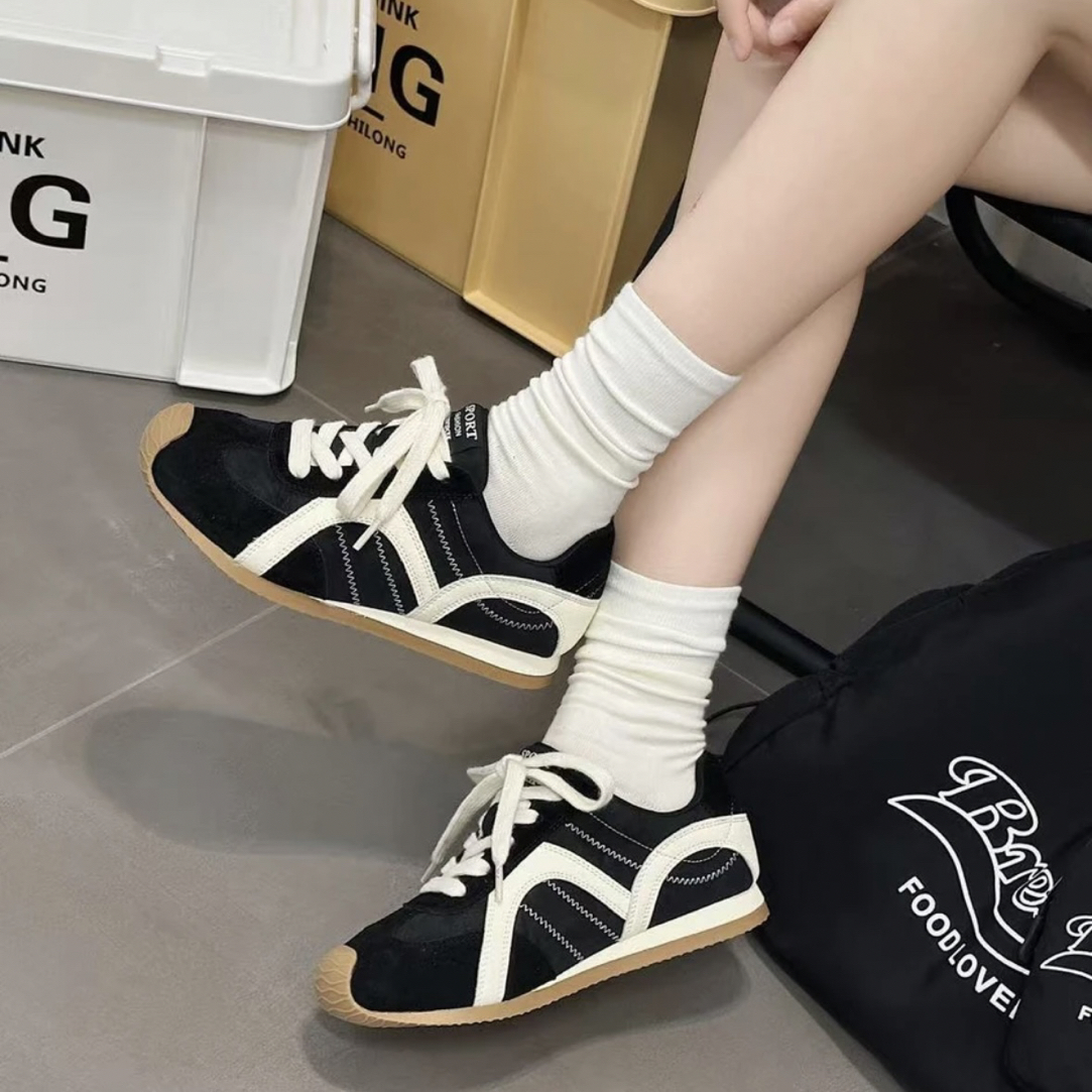 专柜同款德训鞋复古ins低帮时尚休闲鞋小众韩版2852