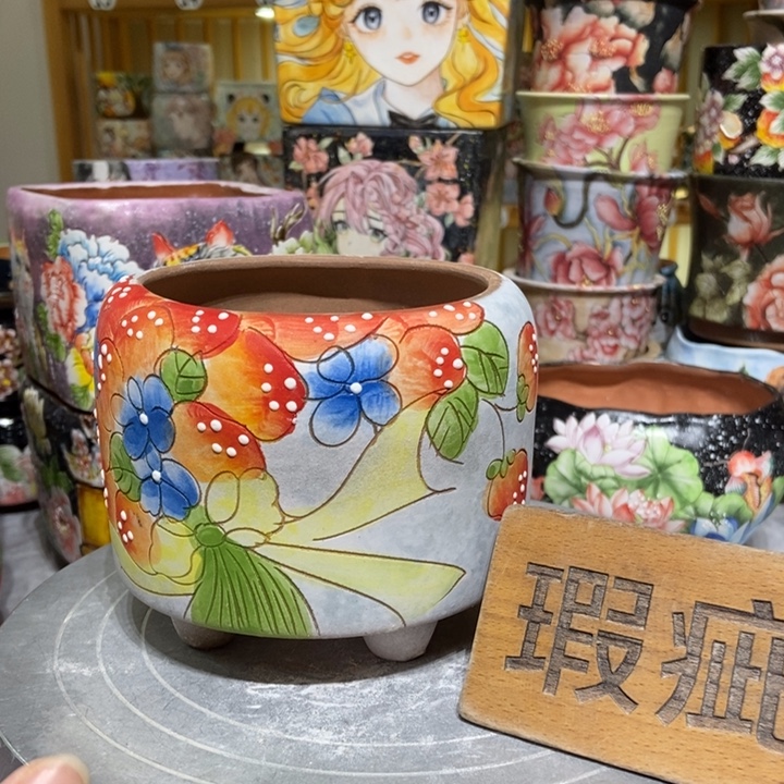 景德镇艺术手绘作品