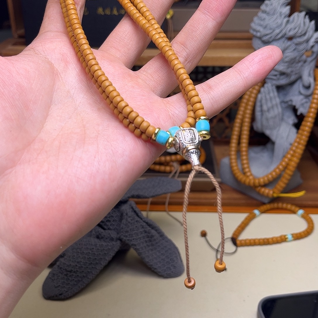 手串/手链橄榄核【听松】sss橄榄核尖@@5.0满配脖挂