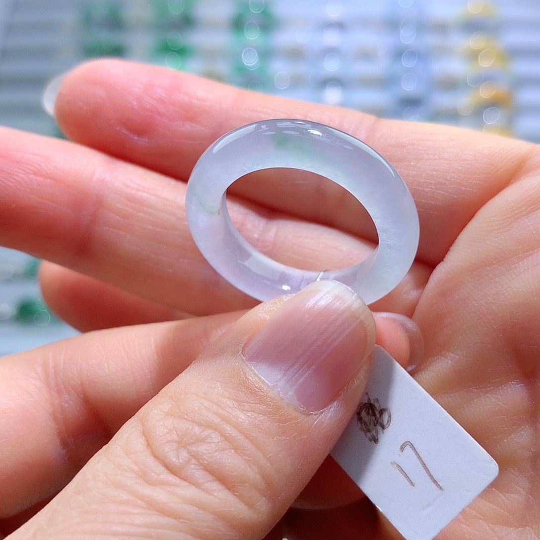 翡翠戒指未镶嵌17号