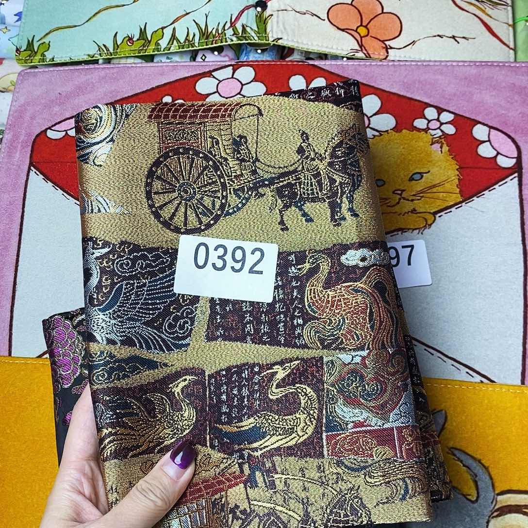 织绣唐锦A5活页送纸不打孔392