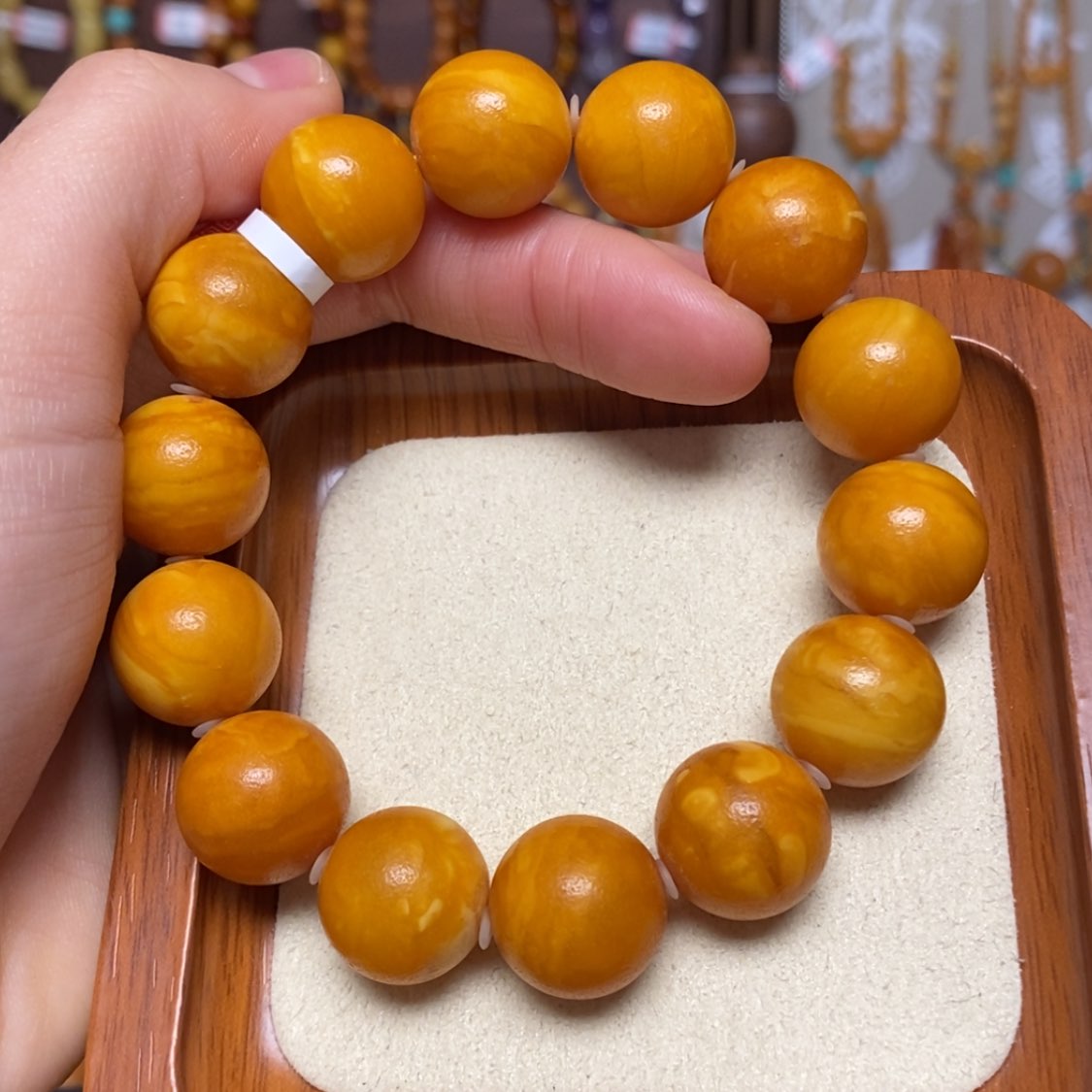 【闪购商品】手链蜜蜡未镶嵌手串