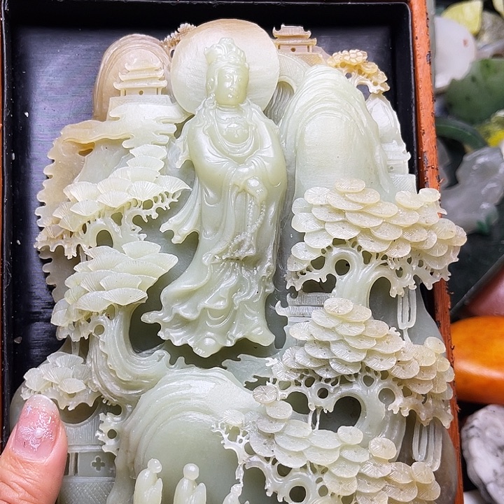 和田玉（糖玉）未镶嵌珠宝半成品