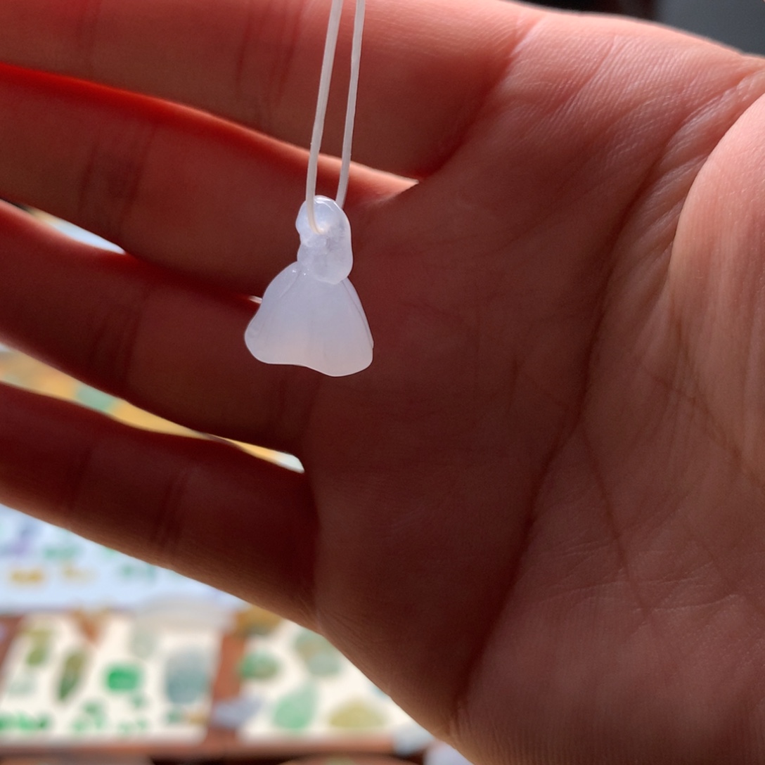 定制翡翠未镶嵌莲蓬