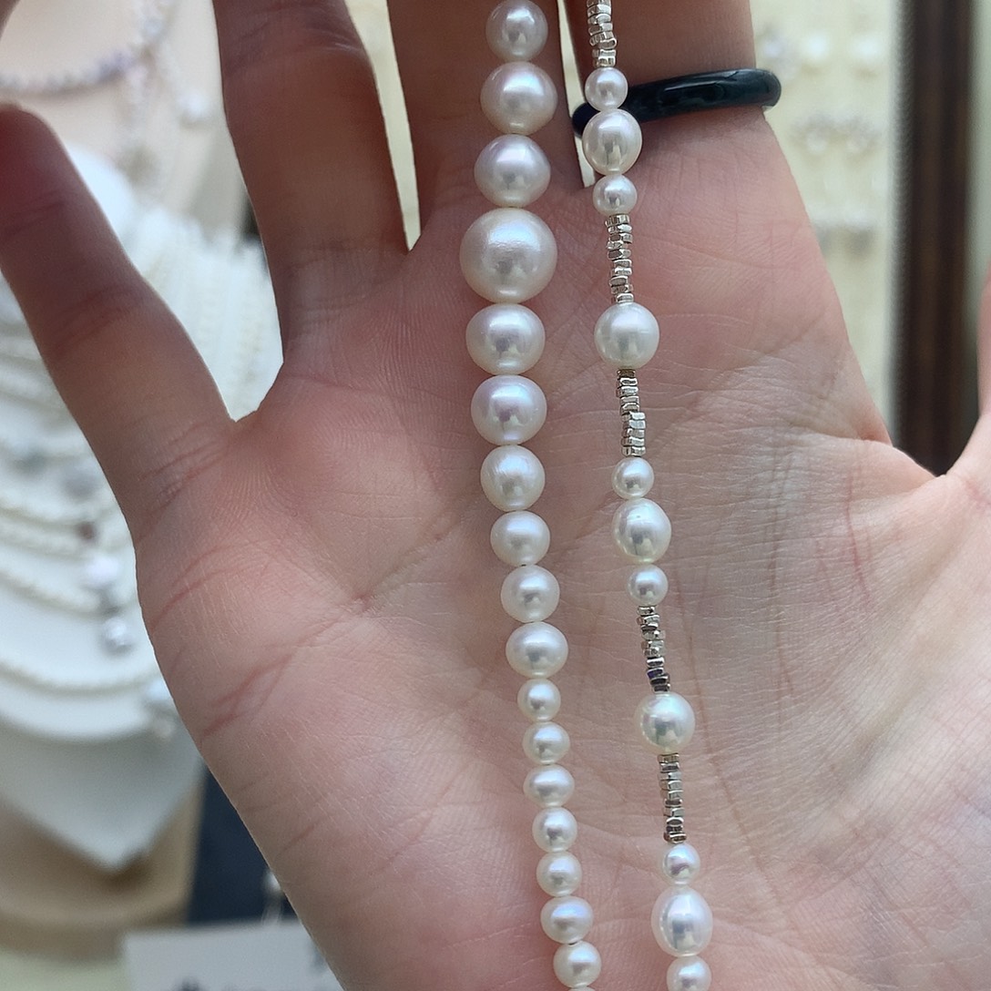 淡水珍珠耳饰未镶嵌