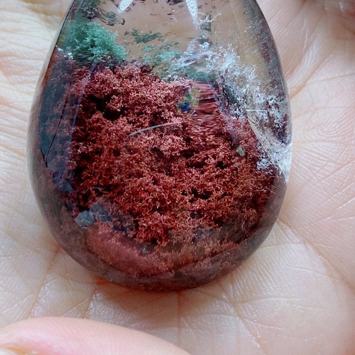 水晶颈饰未镶嵌吊坠