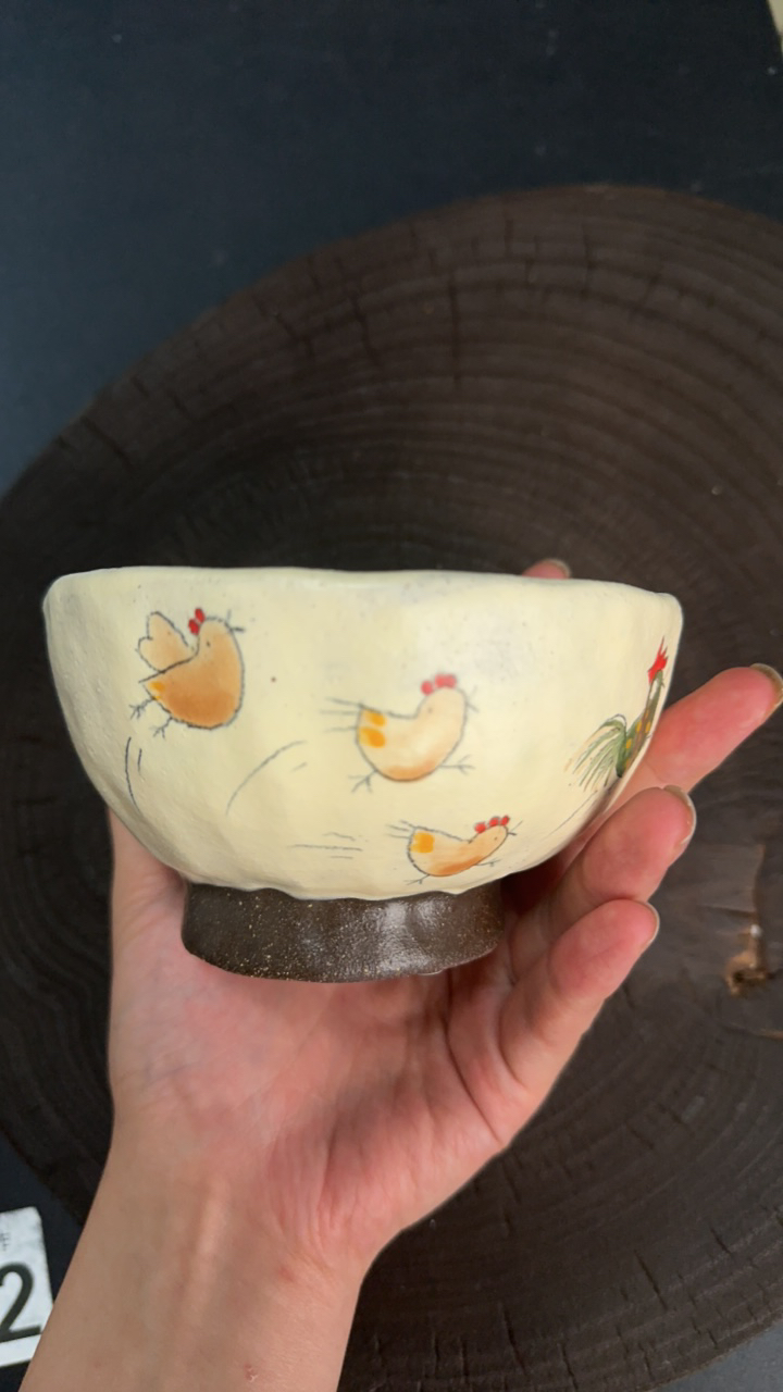 112号手工手绘高温釉下彩