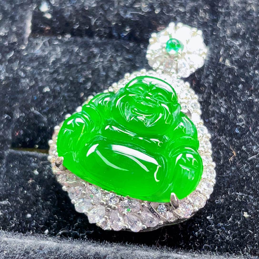 翡翠未镶嵌吊坠(不含链)199