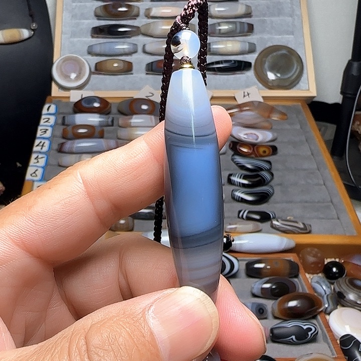 玛瑙/玉髓吊坠(不含链)未镶嵌