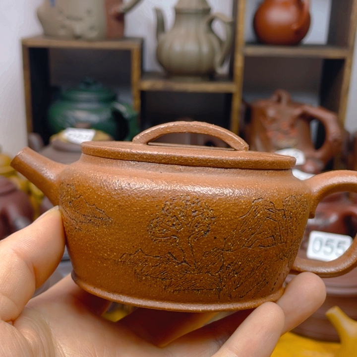 紫砂茶壶紫砂壶正品180cc降坡汉瓦