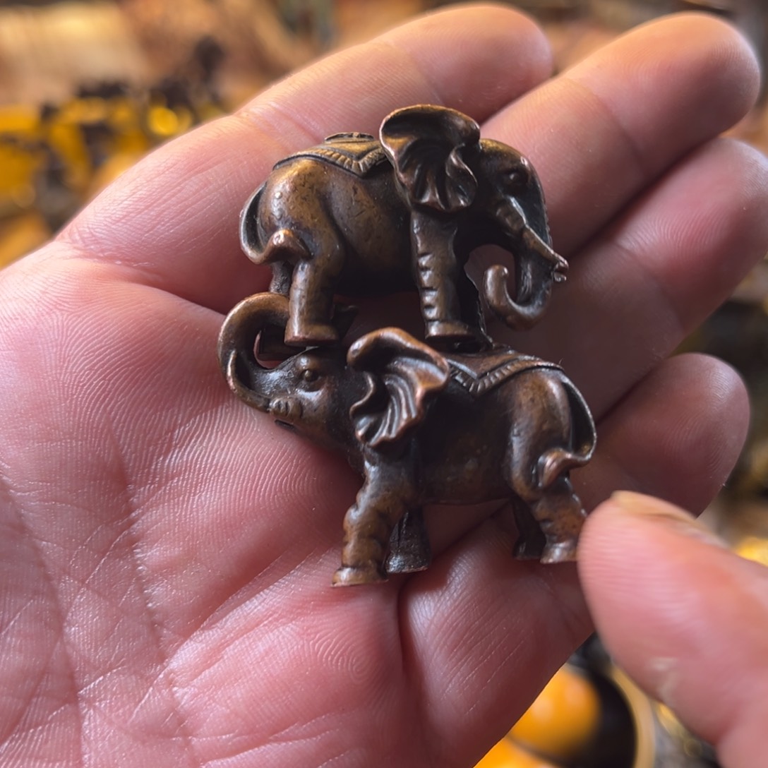 茶壶香炉铜器摆件