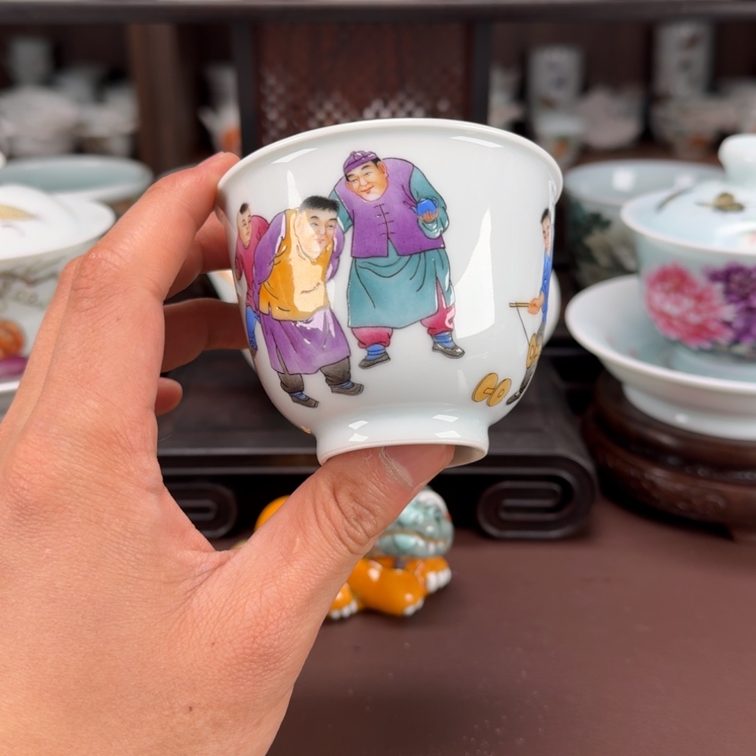 杯景德镇陶瓷艺术家作品欣赏