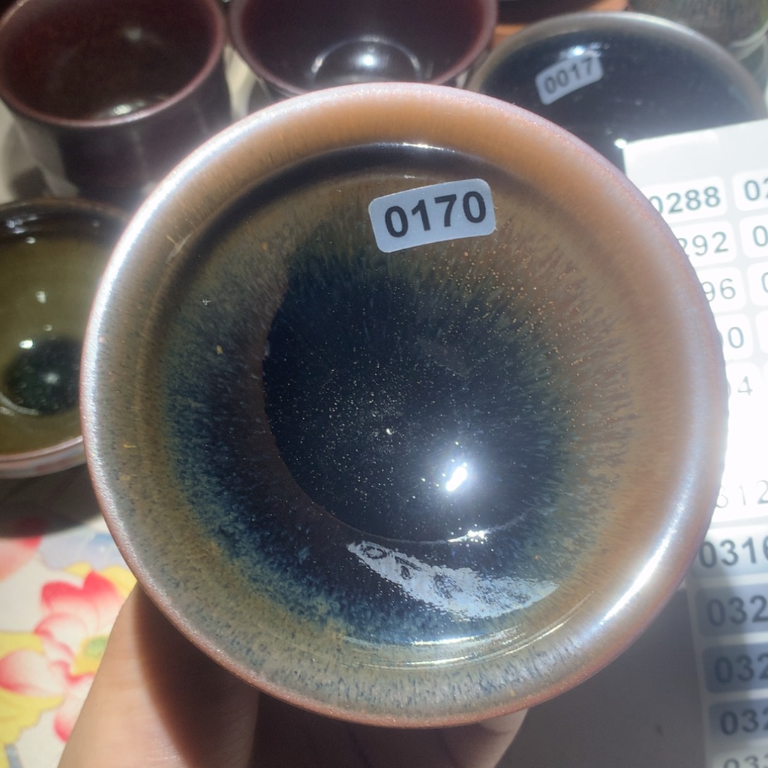 茶盏龙窑柴烧，建阳建盏1111    170