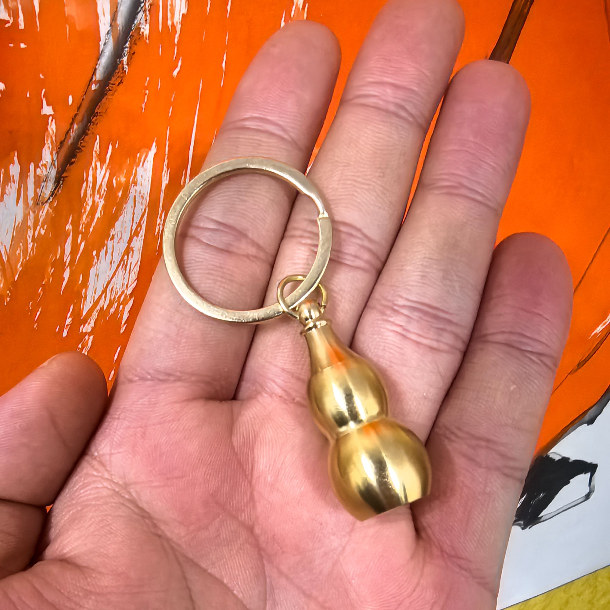 【青城山直发】灰灰葫芦钥匙挂