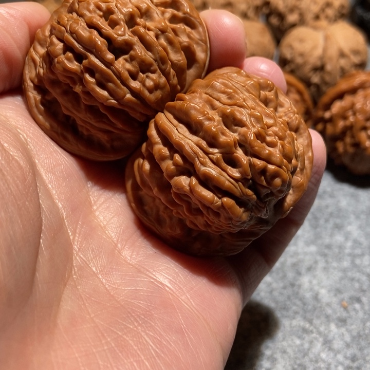 泓***球吊坠文玩核桃汉高楼44尺寸