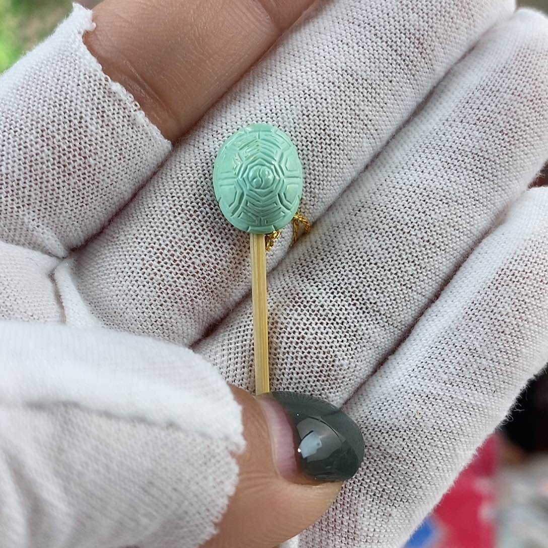 绿松石珠宝奇石未镶嵌