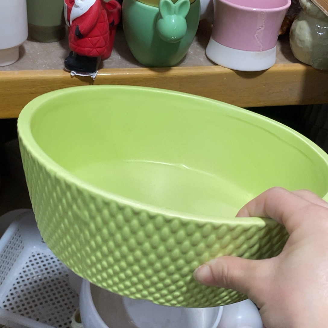 杯子陶盆有孔 瑕疵介意勿拍