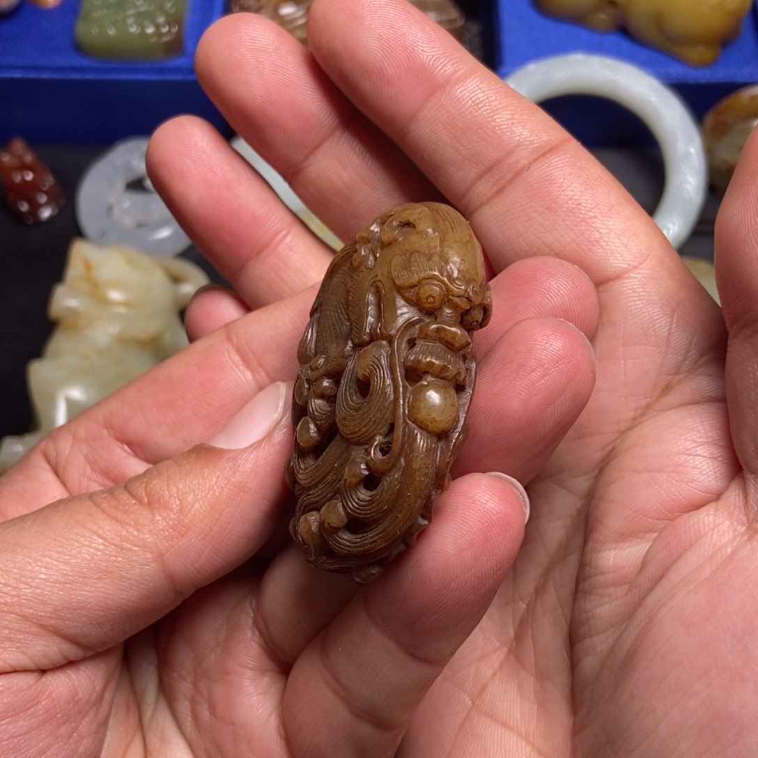 和田玉挂件未镶嵌