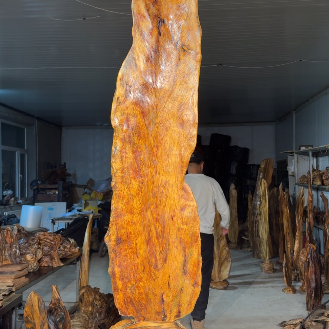 用***2木佳友琥珀木摆件32