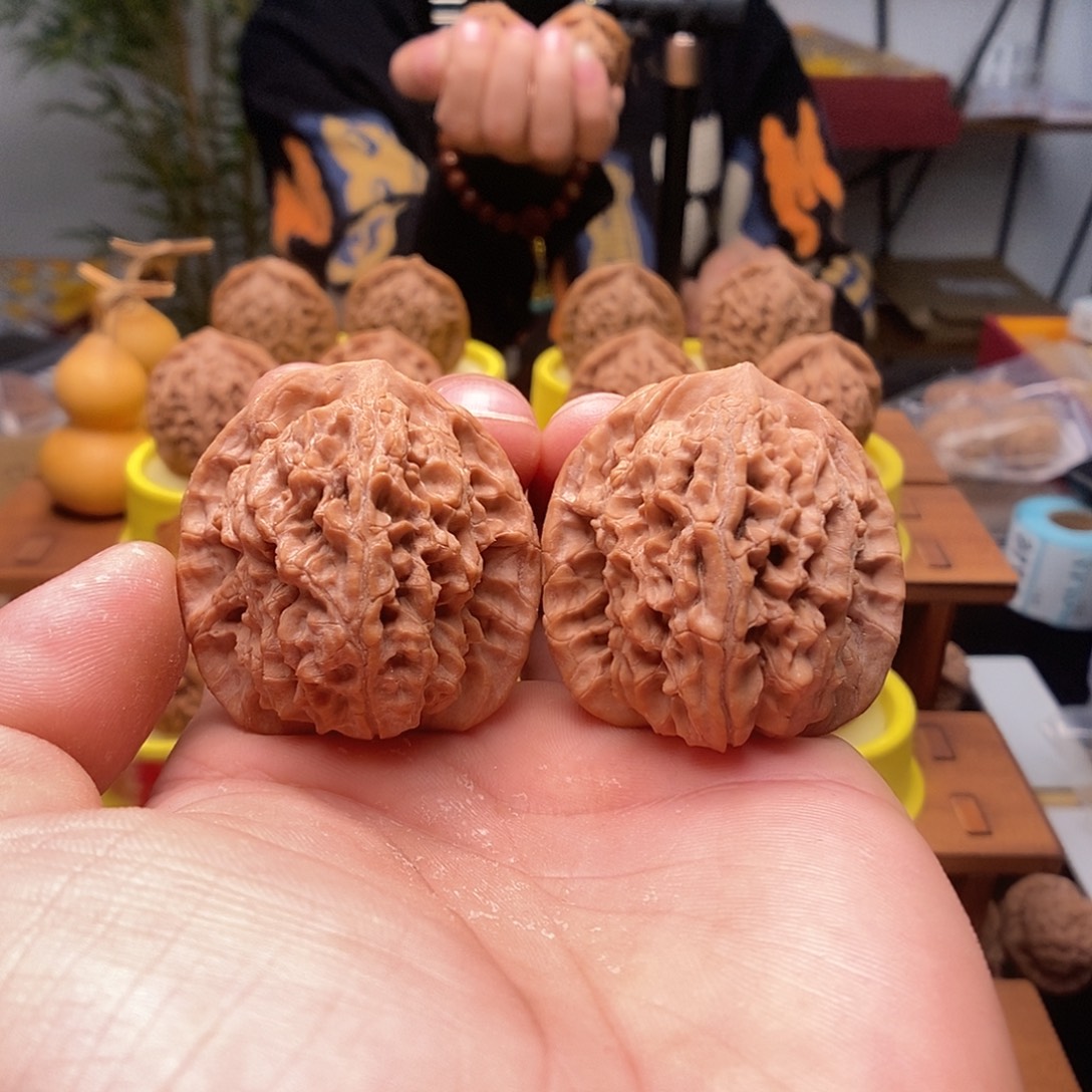 深***海吊坠文玩核桃马老四42