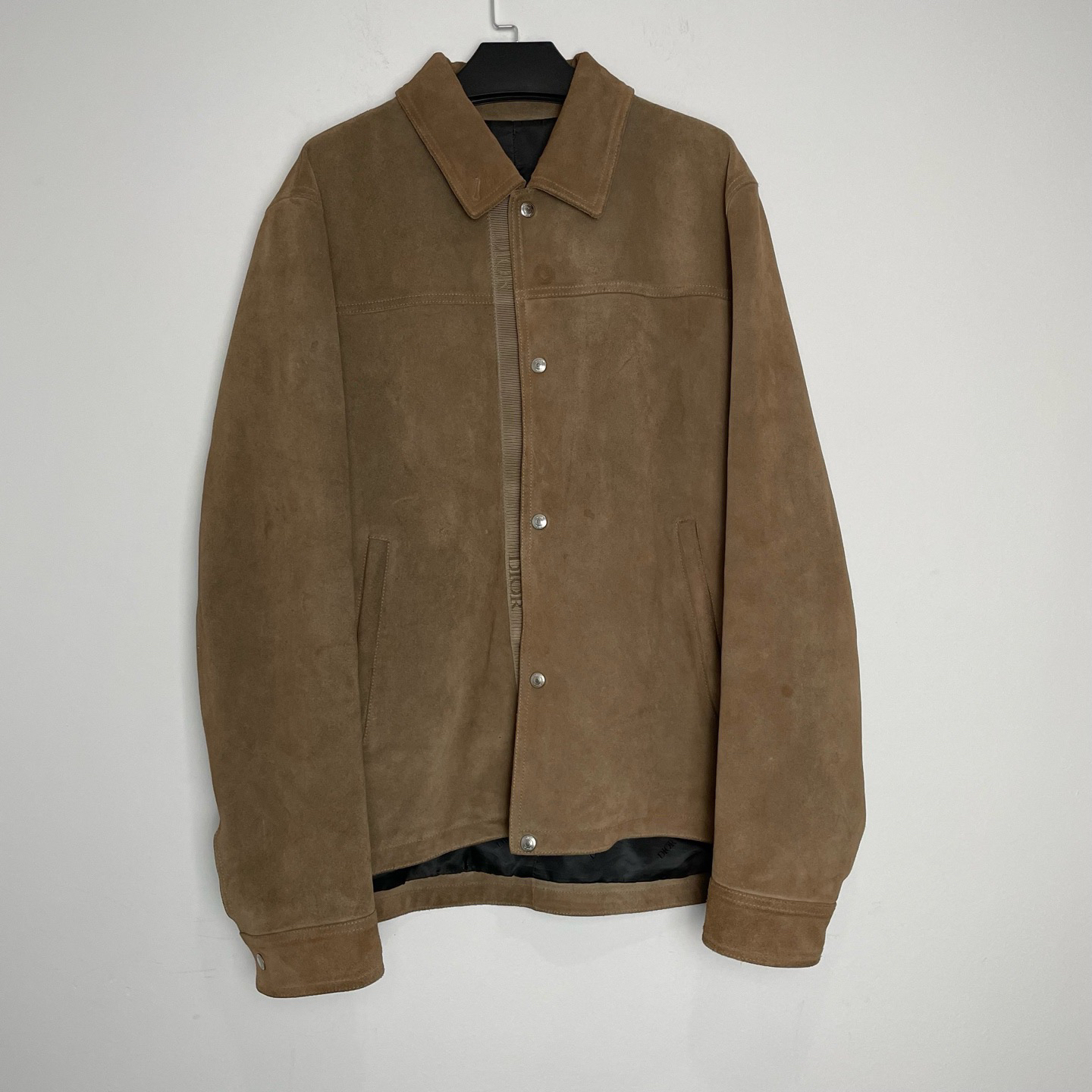 99新 DIOR/迪奥 （vd）24 麂皮绒翻毛小牛皮夹克外套0561